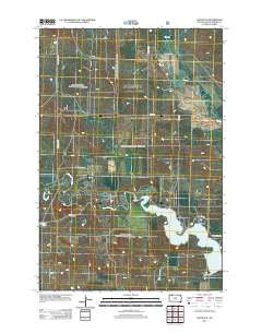 Haynes SE South Dakota Historical topographic map, 1:24000 scale, 7.5 X 7.5 Minute, Year 2012
