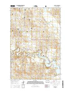 Haynes SE South Dakota Current topographic map, 1:24000 scale, 7.5 X 7.5 Minute, Year 2015