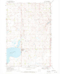 Hayti South Dakota Historical topographic map, 1:24000 scale, 7.5 X 7.5 Minute, Year 1969