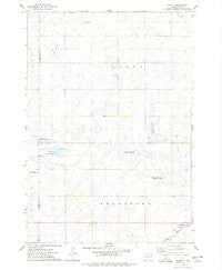 Hazel South Dakota Historical topographic map, 1:24000 scale, 7.5 X 7.5 Minute, Year 1973