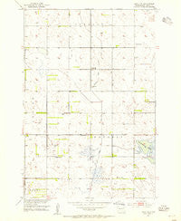 Hecla SE South Dakota Historical topographic map, 1:24000 scale, 7.5 X 7.5 Minute, Year 1953