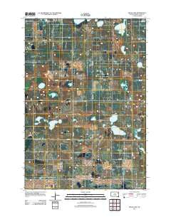 Heggs Lake South Dakota Historical topographic map, 1:24000 scale, 7.5 X 7.5 Minute, Year 2012