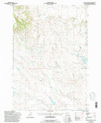 Hells Canyon South Dakota Historical topographic map, 1:24000 scale, 7.5 X 7.5 Minute, Year 1993
