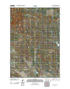 Hells Canyon South Dakota Historical topographic map, 1:24000 scale, 7.5 X 7.5 Minute, Year 2012