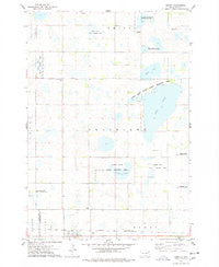 Henry South Dakota Historical topographic map, 1:24000 scale, 7.5 X 7.5 Minute, Year 1973