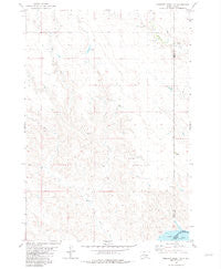 Herbert Creek SW South Dakota Historical topographic map, 1:24000 scale, 7.5 X 7.5 Minute, Year 1981