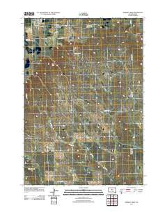 Herbert Creek South Dakota Historical topographic map, 1:24000 scale, 7.5 X 7.5 Minute, Year 2012