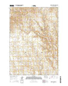 Herbert Creek NE South Dakota Current topographic map, 1:24000 scale, 7.5 X 7.5 Minute, Year 2015