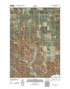 Herbert Creek SW South Dakota Historical topographic map, 1:24000 scale, 7.5 X 7.5 Minute, Year 2012