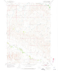 Hermosa NE South Dakota Historical topographic map, 1:24000 scale, 7.5 X 7.5 Minute, Year 1953