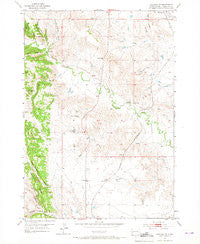 Hermosa NW South Dakota Historical topographic map, 1:24000 scale, 7.5 X 7.5 Minute, Year 1953