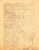 Hermosa South Dakota Historical topographic map, 1:125000 scale, 30 X 30 Minute, Year 1894