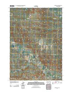 Hermosa SE South Dakota Historical topographic map, 1:24000 scale, 7.5 X 7.5 Minute, Year 2012