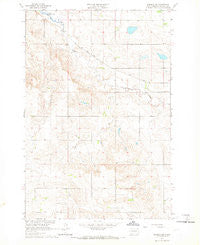 Herreid SW South Dakota Historical topographic map, 1:24000 scale, 7.5 X 7.5 Minute, Year 1965