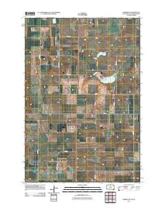Herreid NE South Dakota Historical topographic map, 1:24000 scale, 7.5 X 7.5 Minute, Year 2011