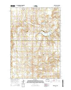 Herreid NE South Dakota Current topographic map, 1:24000 scale, 7.5 X 7.5 Minute, Year 2015