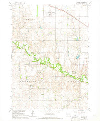 Herrick South Dakota Historical topographic map, 1:24000 scale, 7.5 X 7.5 Minute, Year 1964