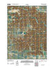 Herrick NW South Dakota Historical topographic map, 1:24000 scale, 7.5 X 7.5 Minute, Year 2012