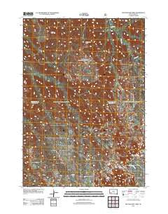 Heutmacher Table South Dakota Historical topographic map, 1:24000 scale, 7.5 X 7.5 Minute, Year 2012