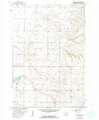 Hickman Lake South Dakota Historical topographic map, 1:24000 scale, 7.5 X 7.5 Minute, Year 1958