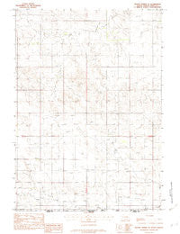Hidden Timber SE South Dakota Historical topographic map, 1:24000 scale, 7.5 X 7.5 Minute, Year 1982