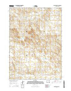 Hidden Timber SE South Dakota Current topographic map, 1:24000 scale, 7.5 X 7.5 Minute, Year 2015