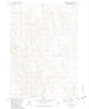 High Elk Hill SW South Dakota Historical topographic map, 1:24000 scale, 7.5 X 7.5 Minute, Year 1981