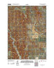 High Elk Hill SW South Dakota Historical topographic map, 1:24000 scale, 7.5 X 7.5 Minute, Year 2012
