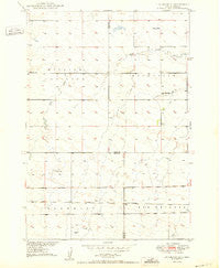 Highmore SE South Dakota Historical topographic map, 1:24000 scale, 7.5 X 7.5 Minute, Year 1950