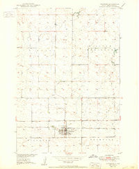Highmore South Dakota Historical topographic map, 1:24000 scale, 7.5 X 7.5 Minute, Year 1950