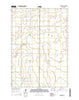 Highmore NE South Dakota Current topographic map, 1:24000 scale, 7.5 X 7.5 Minute, Year 2015