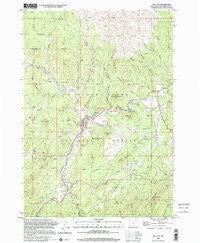 Hill City South Dakota Historical topographic map, 1:24000 scale, 7.5 X 7.5 Minute, Year 1998