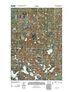 Hillhead South Dakota Historical topographic map, 1:24000 scale, 7.5 X 7.5 Minute, Year 2012