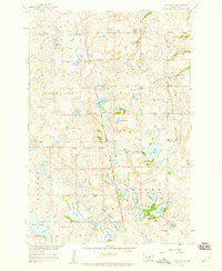 Hillhead South Dakota Historical topographic map, 1:24000 scale, 7.5 X 7.5 Minute, Year 1958