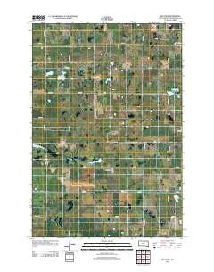 Hillsview South Dakota Historical topographic map, 1:24000 scale, 7.5 X 7.5 Minute, Year 2012