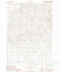 Hilltop Diamond Ring Ranch South Dakota Historical topographic map, 1:24000 scale, 7.5 X 7.5 Minute, Year 1983