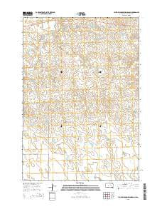 Hilltop Diamond Ring Ranch South Dakota Current topographic map, 1:24000 scale, 7.5 X 7.5 Minute, Year 2015