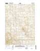 Hisle NW South Dakota Current topographic map, 1:24000 scale, 7.5 X 7.5 Minute, Year 2015