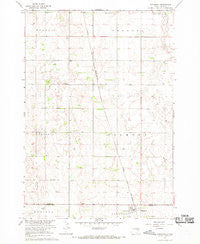Hitchcock South Dakota Historical topographic map, 1:24000 scale, 7.5 X 7.5 Minute, Year 1967