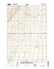 Hoagland Lake South Dakota Current topographic map, 1:24000 scale, 7.5 X 7.5 Minute, Year 2015