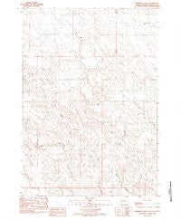 Hohrman Ranch South Dakota Historical topographic map, 1:24000 scale, 7.5 X 7.5 Minute, Year 1982