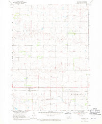 Holabird South Dakota Historical topographic map, 1:24000 scale, 7.5 X 7.5 Minute, Year 1968
