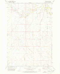 Hoover South Dakota Historical topographic map, 1:24000 scale, 7.5 X 7.5 Minute, Year 1977