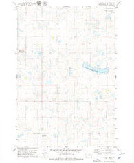 Hosmer NW South Dakota Historical topographic map, 1:24000 scale, 7.5 X 7.5 Minute, Year 1978