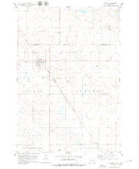 Hosmer South Dakota Historical topographic map, 1:24000 scale, 7.5 X 7.5 Minute, Year 1978