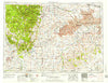Hot Springs South Dakota Historical topographic map, 1:250000 scale, 1 X 2 Degree, Year 1955