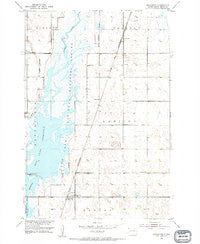 Houghton South Dakota Historical topographic map, 1:24000 scale, 7.5 X 7.5 Minute, Year 1953