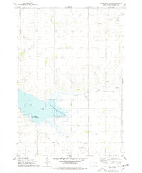 Hoven Muni. Airport South Dakota Historical topographic map, 1:24000 scale, 7.5 X 7.5 Minute, Year 1974