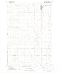 Hoven South Dakota Historical topographic map, 1:24000 scale, 7.5 X 7.5 Minute, Year 1974