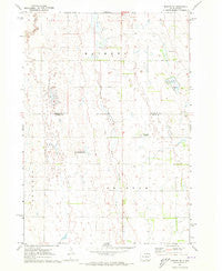 Howard NE South Dakota Historical topographic map, 1:24000 scale, 7.5 X 7.5 Minute, Year 1971